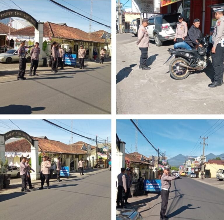 Polsek Samarang Giat Lakukan Operasi Knalpot Tidak Sesuai Spesifikasi Teknis.