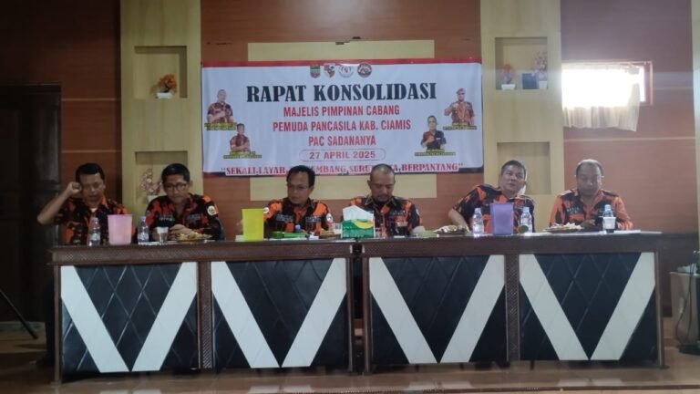 Ketua MPC Kab, Ciamis Gelar Rapat Koordinasi Guna Pererat Tali Persaudaraan