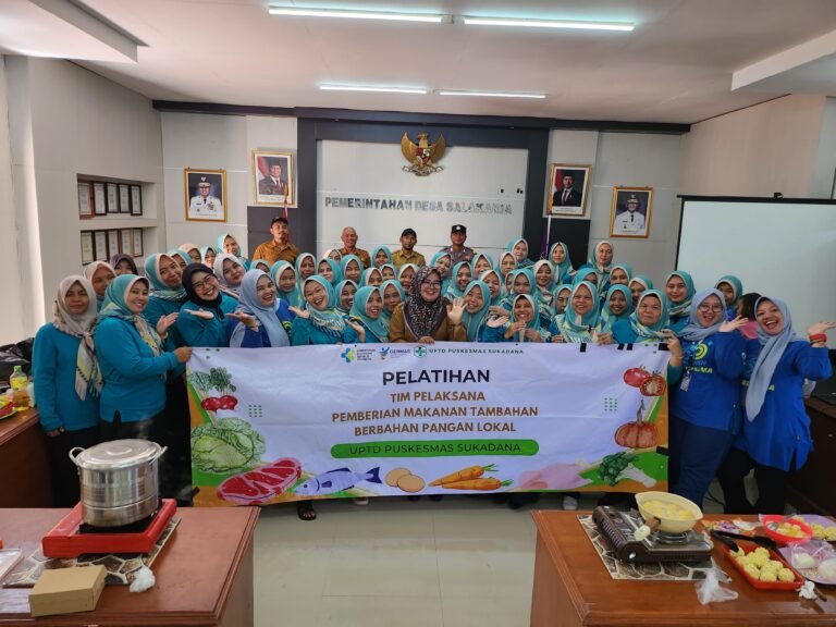 Cipkon Kamtibmas, Polsek Sukadana Polres Ciamis Koorkom Bareng Perangkat Desa Salakaria