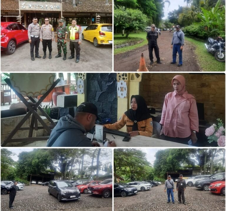 Polsek Samarang Bersama Pos Pam Siaga Lakukan Pengamanan Di Obwis Di Wilayah Samarang.