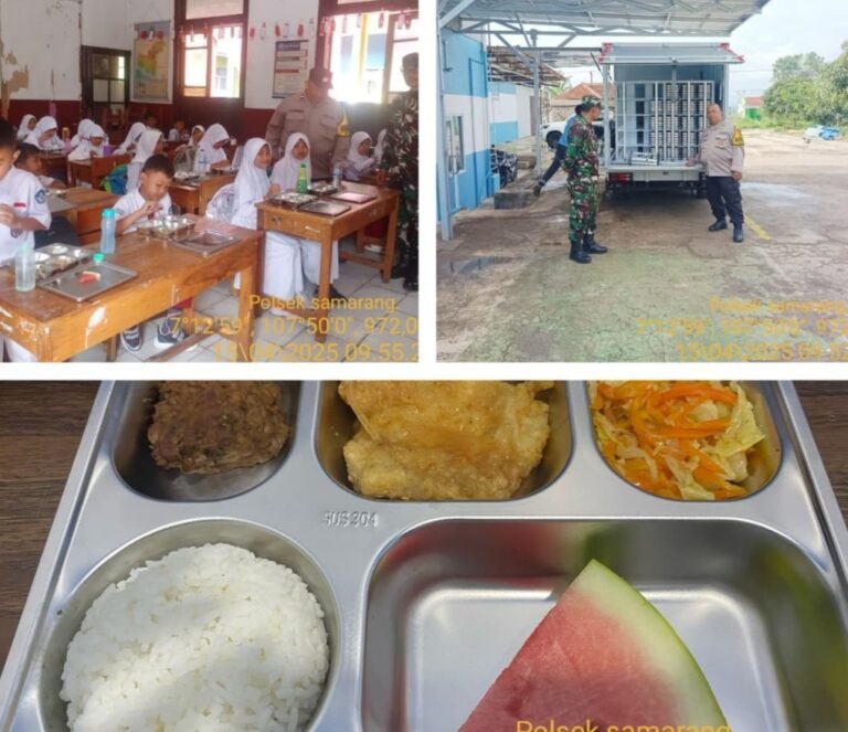 Giat Monitoring Pemberian Makan Bergizi Gratis Di Sekolah Yang Ada Di Wilayah Kec Samarang