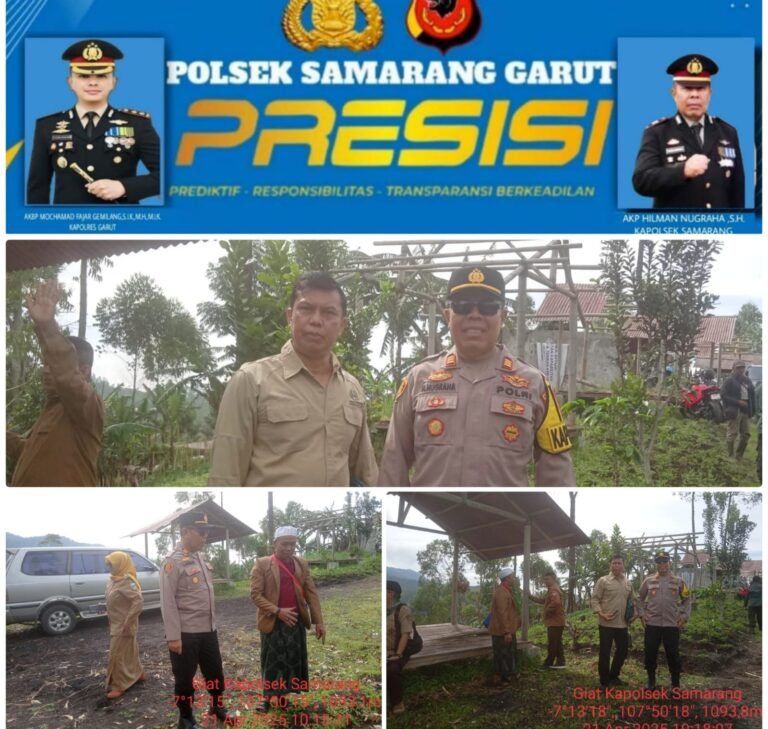 Dalam Rangka Cooling System, Bersinergi Antara Polsek Samarang Bersama Tokoh Masyarakat.