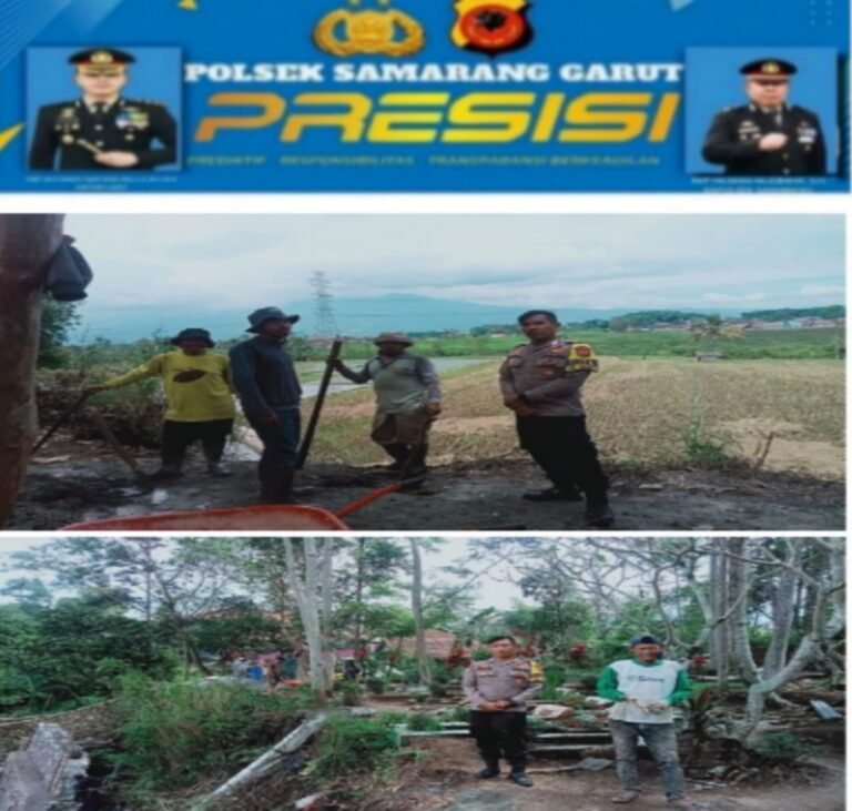 Polsek Samarang Giat Ngariung Kamtibmas Bersama Masyarakat Desa Cintaasih.