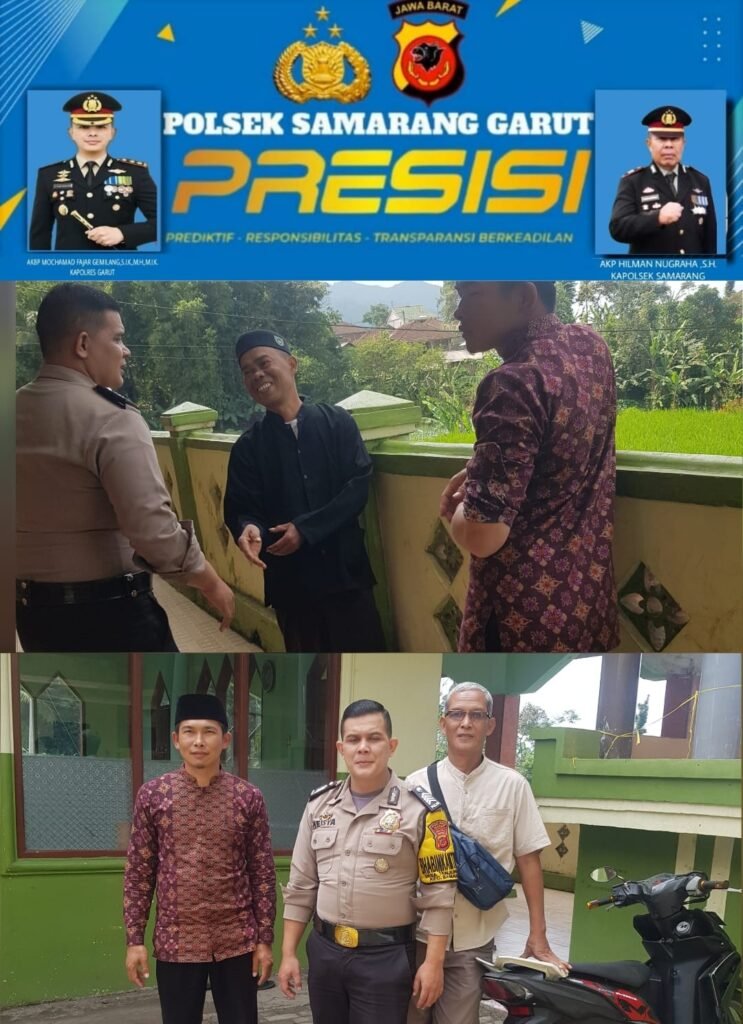 Polsek Samarang Bersama Bhabinkamtibmas Lakukan Giat Ngariung Kamtibmas.