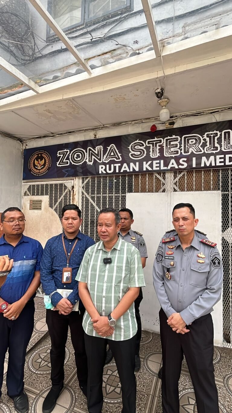 Rutan I Medan Terima Kunjungan Ombudsman RI Perwakilan Prov Sumut.