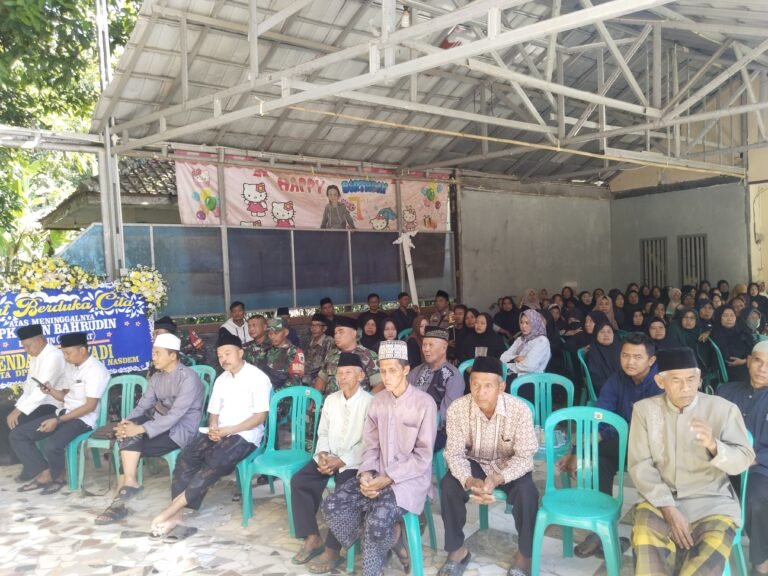 Kapolsek Lakbok Hadiri Takziah Tokoh Masyarakat, Wujud Kepedulian Polri Terhadap Warga