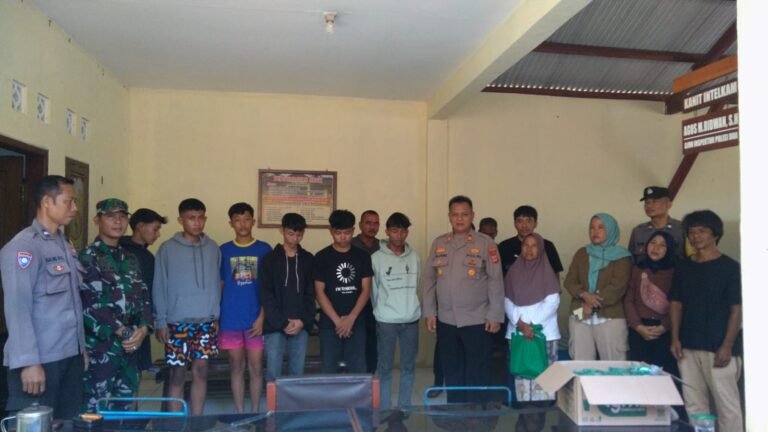 Polsek Cijeungjing Tangani Enam Remaja Pelaku Ugal-ugalan di Jalan, Serahkan kepada Orang Tua untuk Pembinaan Lanjutan