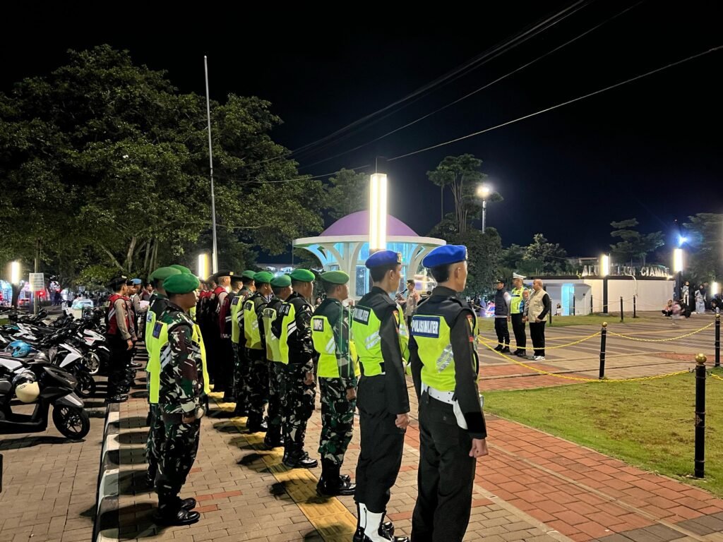 Berikan Rasa Nyaman, Polres Ciamis Lakukan Patroli KRYD Skala Besar di Akhir Pekan