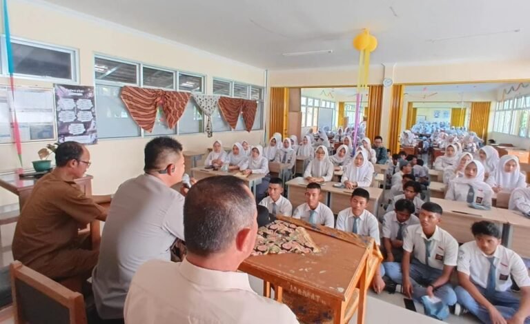 Beri Imbauan ke Siswa SMAN 1 Cihaurbeuti, Kapolsek Cihaurbeuti: Rayakan Kelulusan Kegiatan Positif