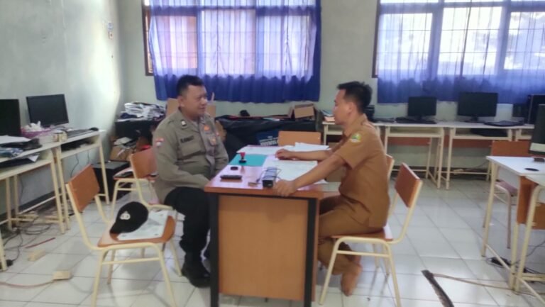 Polsek Sukadana Gelar Binluh Ke Sekolah Menjelang Pengumuman Kelulusan Siswa Kelas XII