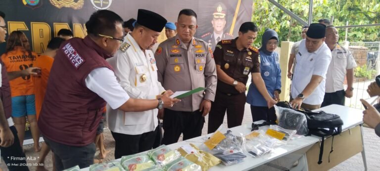 Polres Batu Bara Satres Narkoba Musnah Kan Barang Haram Jenis Sabu Pil Ekstasi Turut Hadir Bupati Dan Wakil Bupati