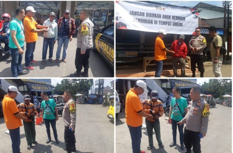 Polsek Samarang AKP Hilman Nugraha.,S.H. Bersama Personil Gelar Operasi Premanisme.