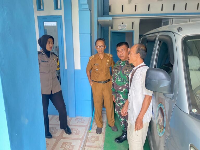 Polsek Ciamis Kawal Cek Kesiapan Program Dapur Makan Bergizi Gratis di Desa Mekarjadi