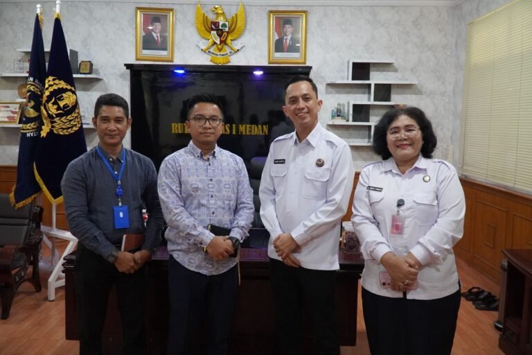 Perwakilan Konsulat Jenderal Malaysia Silaturahmi dengan Karutan Kelas I Medan