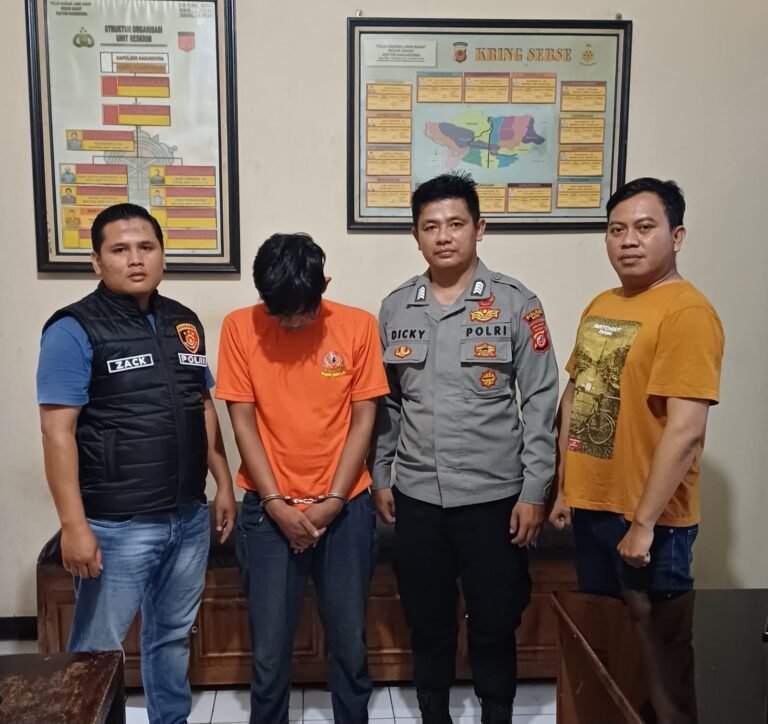 Polsek Kadungora Bersama Warga Setempat Berhasil Amankan Pelaku Pencurian