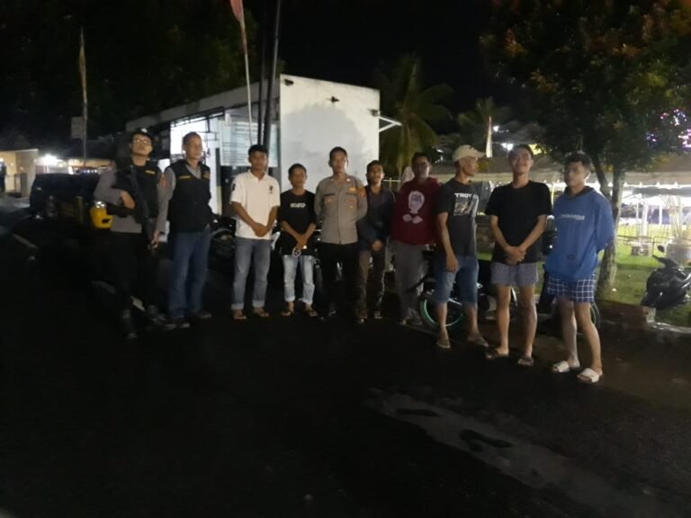 Cipkon Kamtibmas Saat Malam, Polsek Ciamis Polres Ciamis Intensifkan Patroli ke Jalan