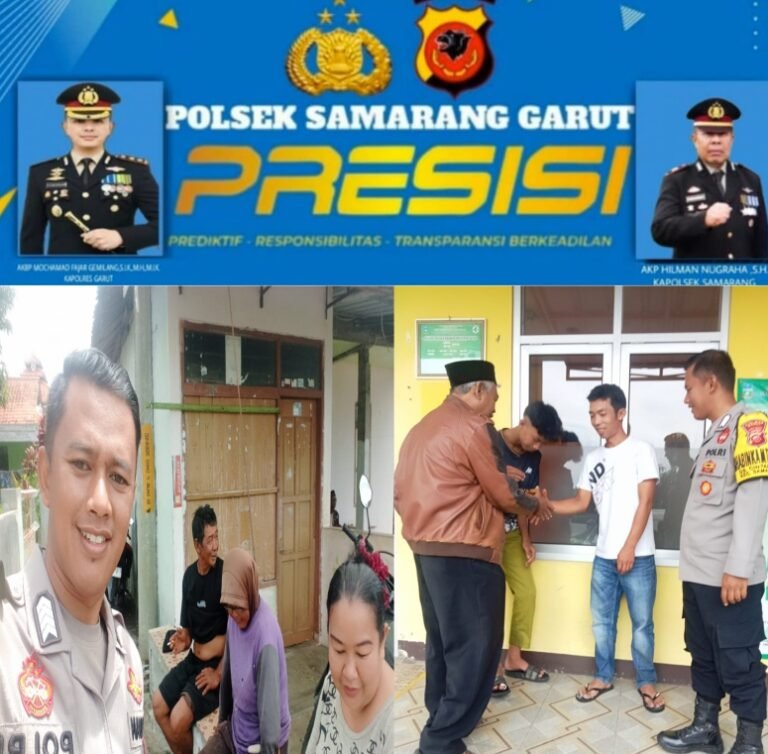 Polsek Samarang Giat Ngariung Kamtibmas Bersama Warga Desa Cintarasa.