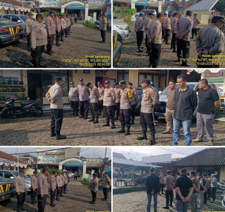 Polsek Samarang Gelar Apel Pagi, Untuk Memonitoring Tempat Wisata Yang Ada Di Wilayah Samarang