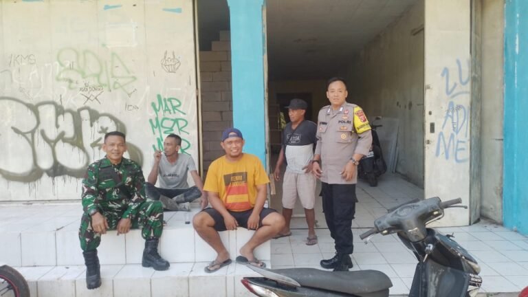 Perkuat Sinergitas, Polsek Cijeungjing Polres Ciamis Koorkom Kamtibmas di Bojongmengger