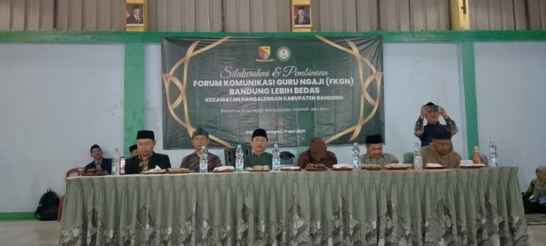 Silaturahmi dan Pembinaan Forum Komunikasi Guru Ngaji (FKGN) Kabupaten Bandung: Menuju Bandung Lebih Bedas