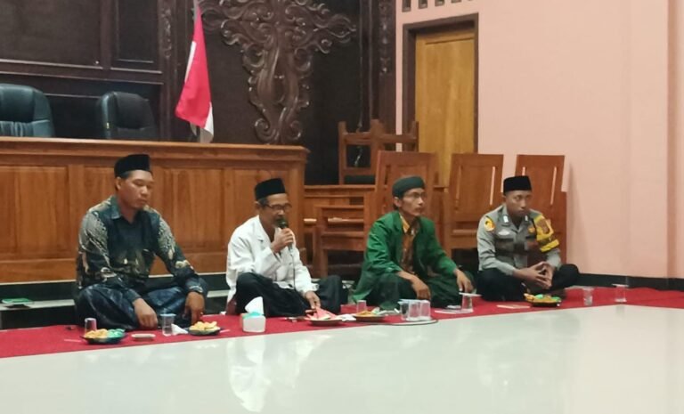 Polsek Lakbok Koorkom Bahaya TPPO dan Jaga Hanpangan ke Masyarakat di Desa Tambakreja