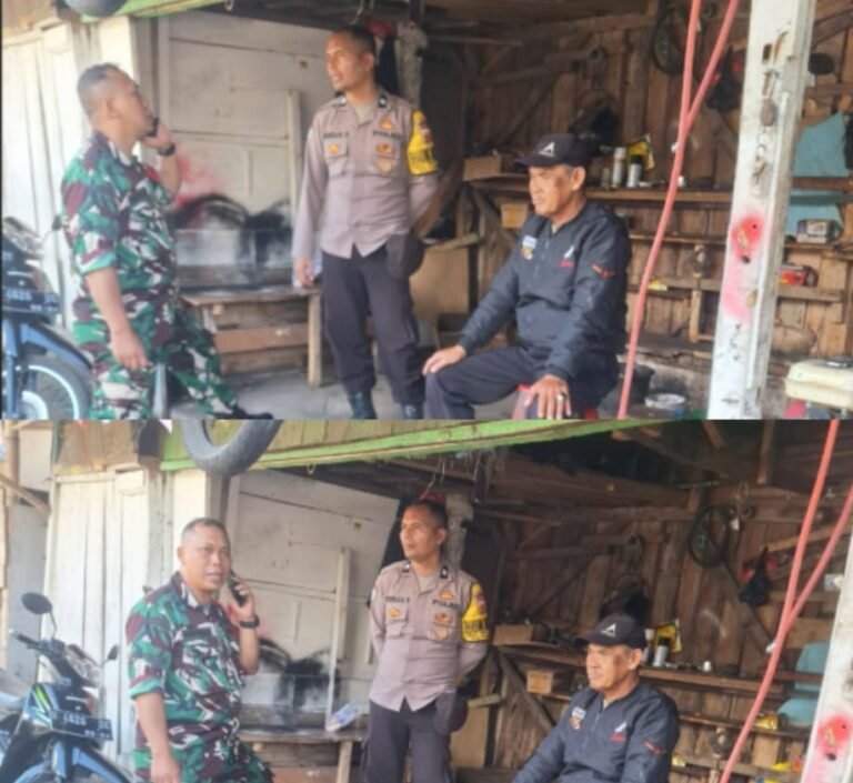 Beri Rasa Aman dan Nyaman Kepada Masyarakat, Polsek Samarang Lakukan Sambang.