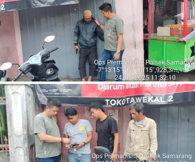 Beri Rasa Aman, Polsek Samarang Lakukan Operasi Premanisme, Dan Razia Retribusi Liar.