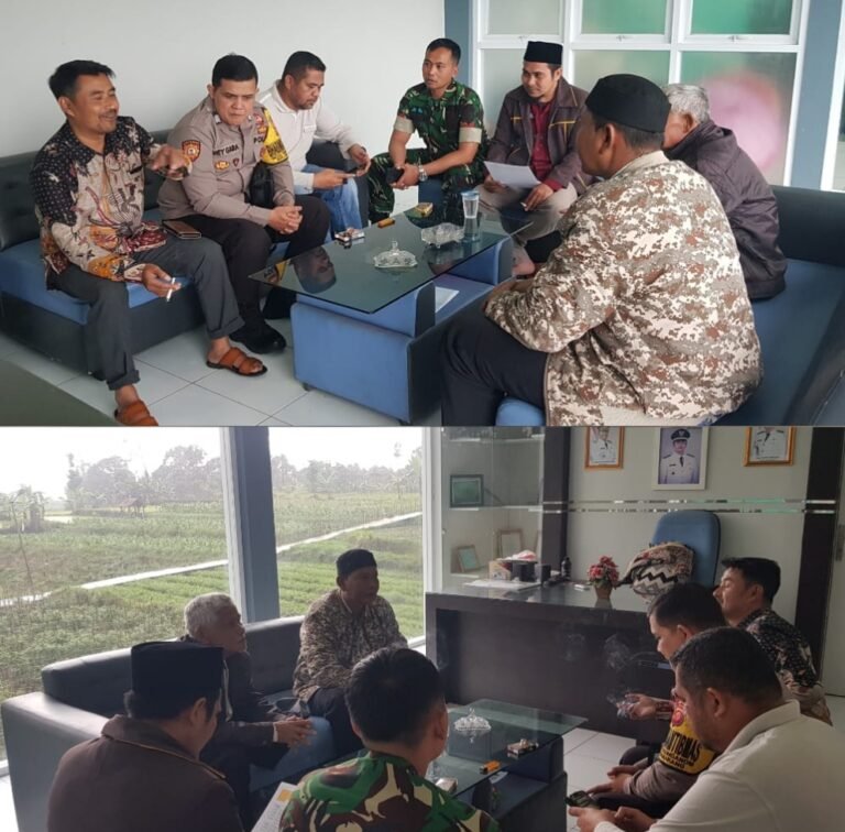 Giat Ngariung Kamtibmas, Polsek Samarang AKP Hilman Nugraha.,S.H. Bersama Warga Kp Cubulakan.