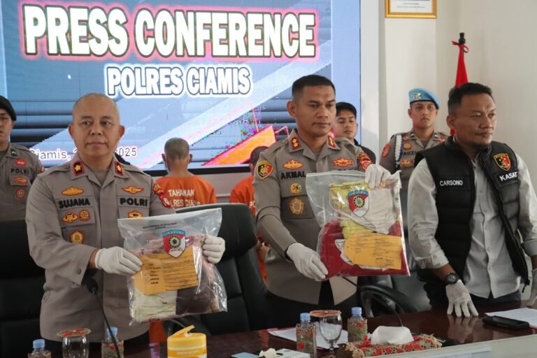 Polres Ciamis Ungkap Kasus Cabul, Kapolres Pastikan Proses Hukum Tanpa Toleransi