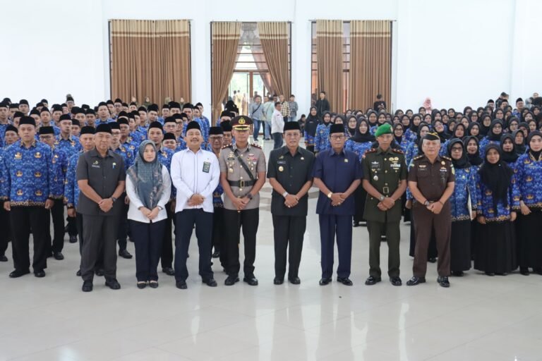 Kapolres Ciamis Hadiri Pelantikan PPPK dan Penyerahan SK CPNS Pemkab Ciamis: Dukung ASN Berkinerja Profesional dan Berintegritas
