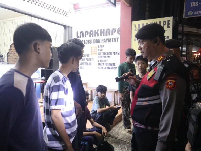 Polres Cianjur Laksanakan Patroli Jam Malam untuk Pelajar, Cegah Kenakalan Remaja