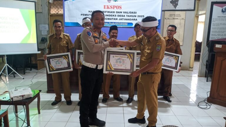 Polsek Kawali Dukung Penuh Transparansi dan Akselerasi Pembangunan Desa Lewat Pendataan Indeks Desa 2025