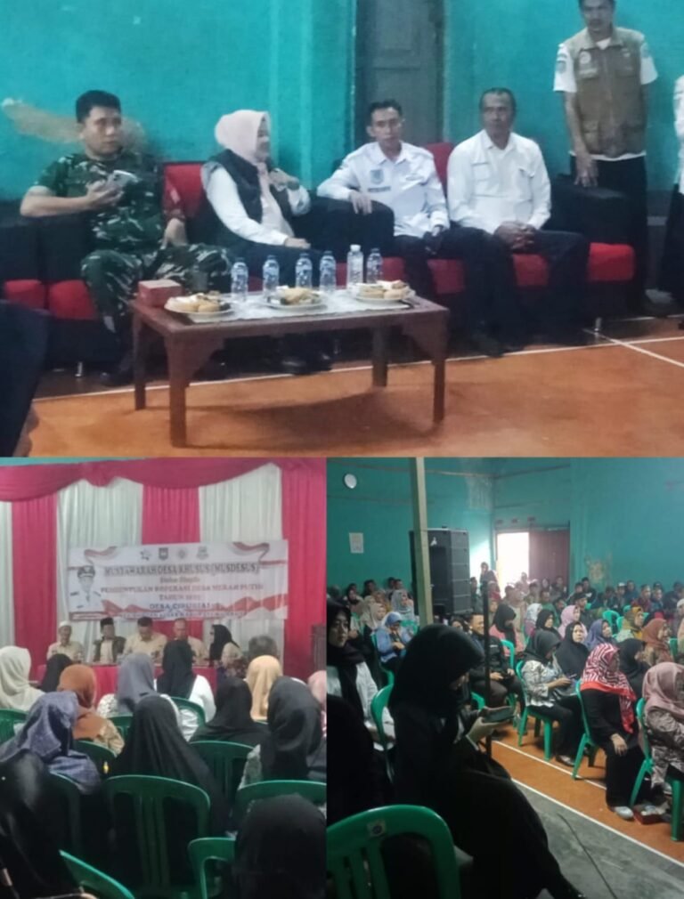 ‎‎Pemilihan Pengurus Koperasi Desa Merah Putih di Desa Ciburial Dilaksanakan Secara Voting