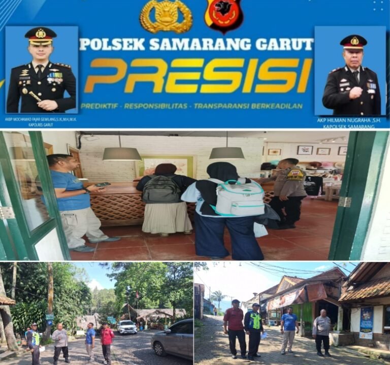Situasi Objek Wisata Di Wilayah Hukum Polsek Samarang Dalam Rangka Libur Panjang.