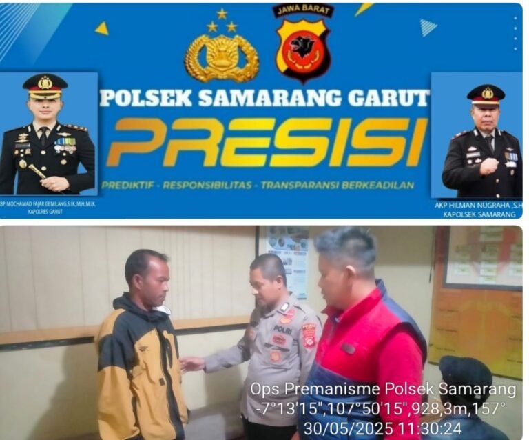 Giat Operasi Premanisme Dan Retribusi Liar, Di Wilayah Hukum Polsek Samarang.