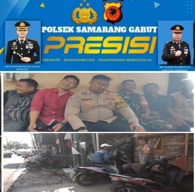 Polsek Samarang Laksanakan Sambang Silaturahmi Kamtibmas Bersama Warga Desa Sirnasari