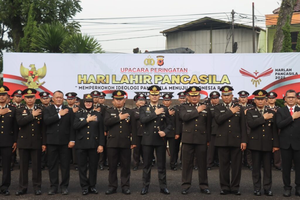Kapolres Garut Pimpin Upacara Peringatan Hari Lahir Pancasila 2 1000032348