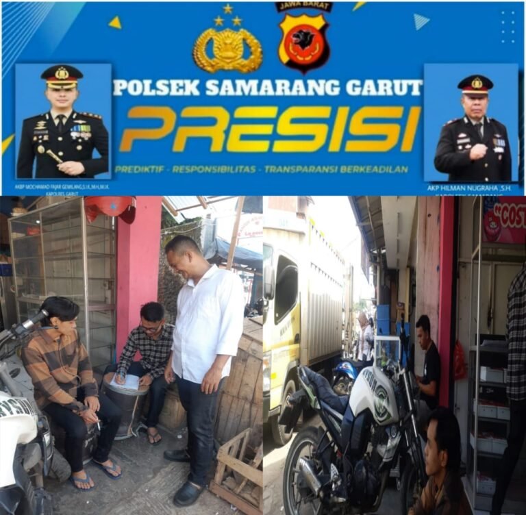 Polsek Samarang Gelar OPS Premanisme Razia Parkir Liar Dan Retribusi Ilegal