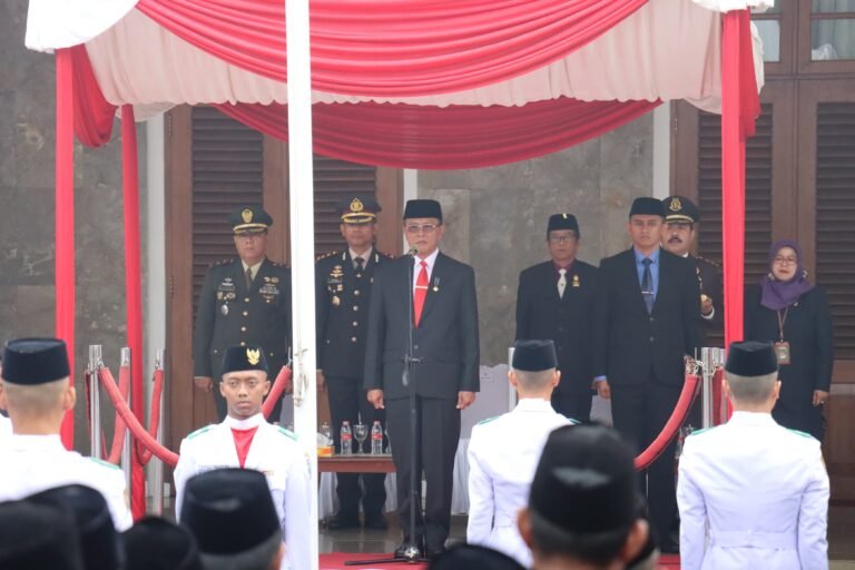 Upacara Peringatan Hari Lahir Pancasila Tingkat Kabupaten, Kapolres Ciamis: Kuatkan Persatuan Bangsa