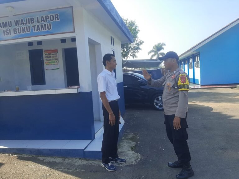 Polsek Cikoneng Koorkom Kamtibmas ke Warga di Gunungcupu Wujudkan Kondusifitas Wilayah