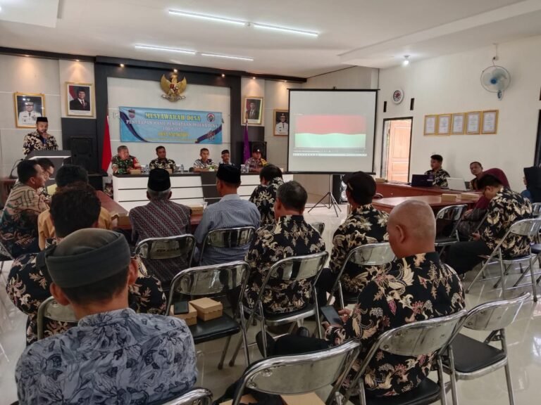 Polsek Sukadana Polres Ciamis Monitoring Ekspose Indeks Desa Salakaria Tahun 2025