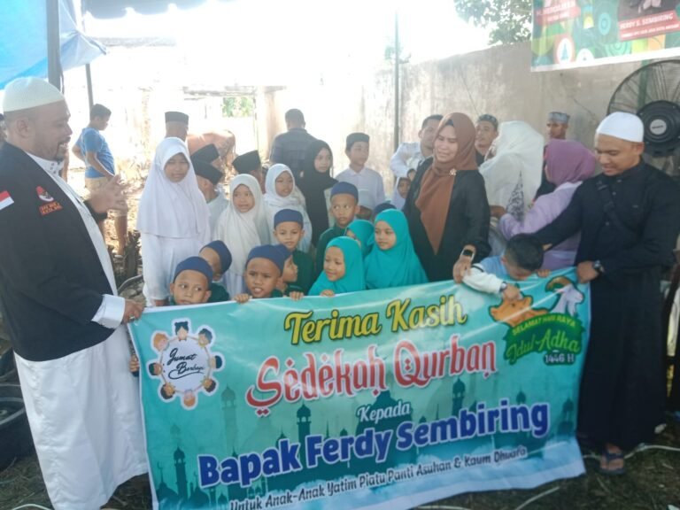 DPC GRIB Jaya Medan Sembelih 19 Hewan Kurban di Idul Adha 1446 H