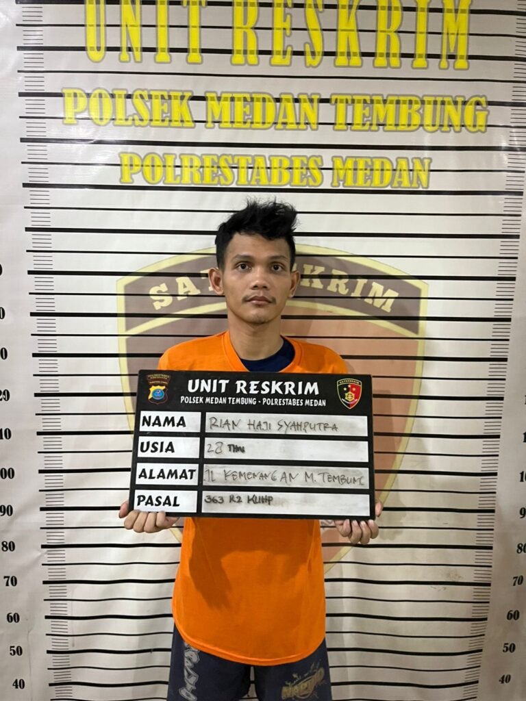 Polsek Medan Tembung Ungkap Kasus Pencurian Dua Sepeda Motor di Jalan Tangkul I