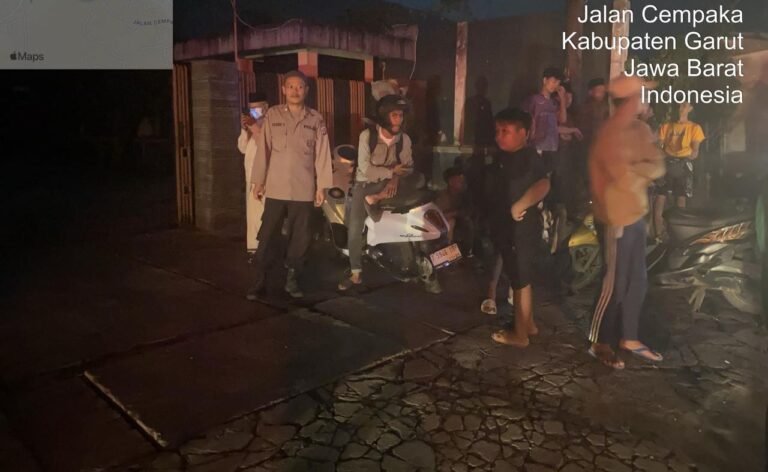 Polsek Karangpawitan Amankan TKP Kebakaran, Kerugian Capai Rp 25 Juta