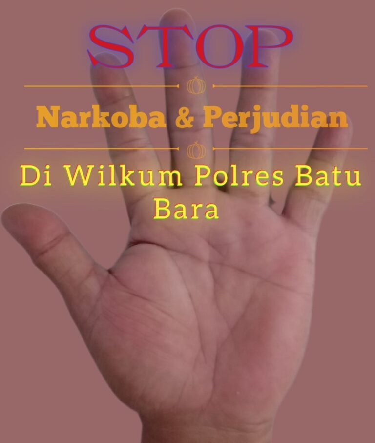 Perjudian Dan Narkoba Marak Di Wilayah Hukum Polres Batu Bara