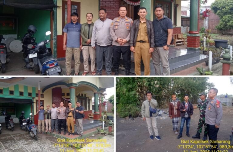 Bersinergi Dengan Para Tokoh Dengan Cara Cooling System Di Wilayah Hukum Polsek Samarang.