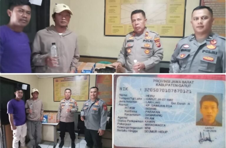 Polsek Samarang Gelar Razia Miras, Amankan Puluhan Botol Ciu dan Seorang Penjual
