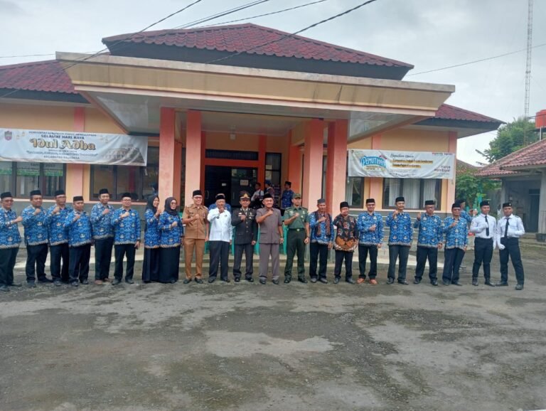 Kapolsek Rajadesa Ikuti Upacara Peringatan Hari Jadi Kabupaten Ciamis ke-383 di Rajadesa