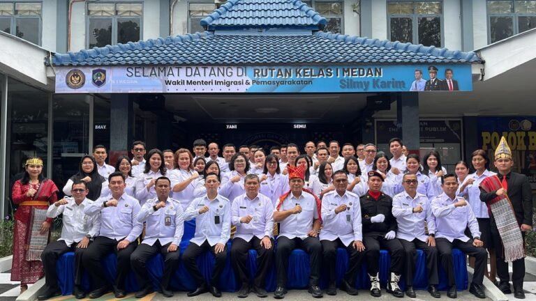 Wamenimipas Apresiasi Layanan yang diberikan Rutan Kelas I Medan