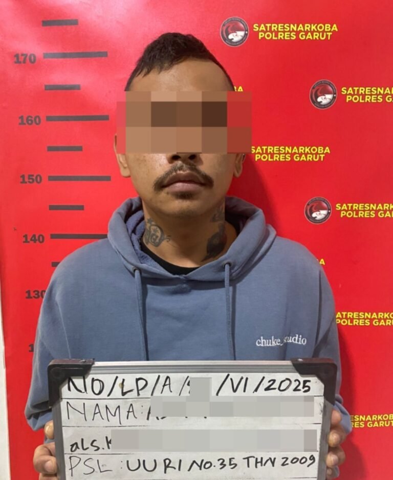 Polres Garut Bongkar Jaringan Peredaran Sabu, Satu Pelaku Ditangkap